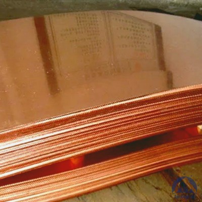 Лист медный 44х600х1500 мм М1М ГОСТ 1173-2006 купить в Курске