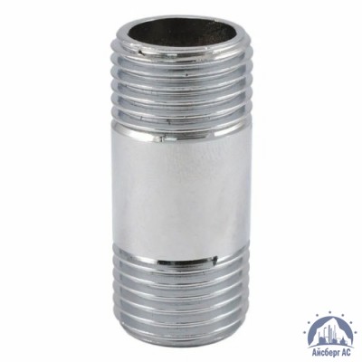 Бочонок нержавеющий Ду 40 1 1/2'' L=80мм AISI 304 купить в Курске