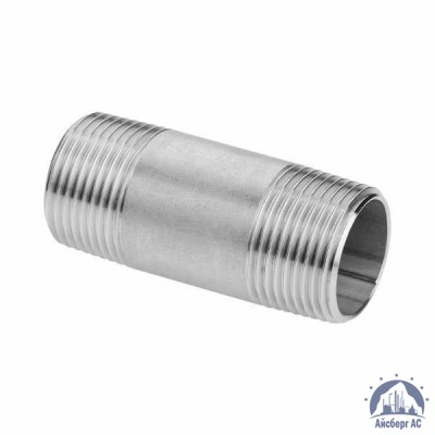 Бочонок нержавеющий Ду 40 1 1/2'' L=80мм AISI 316L купить в Курске