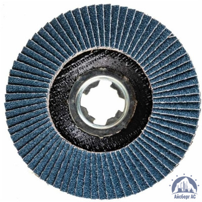 Круг лепестковый КЛТ 125х22 мм, P80, DRONCO ZIRCON POWER купить в Курске